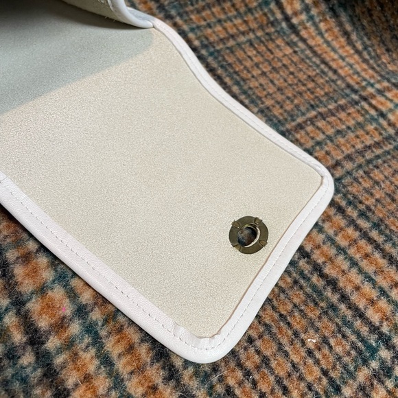 New Coach White Scooter Bag #9893 - Picture 7 of 10